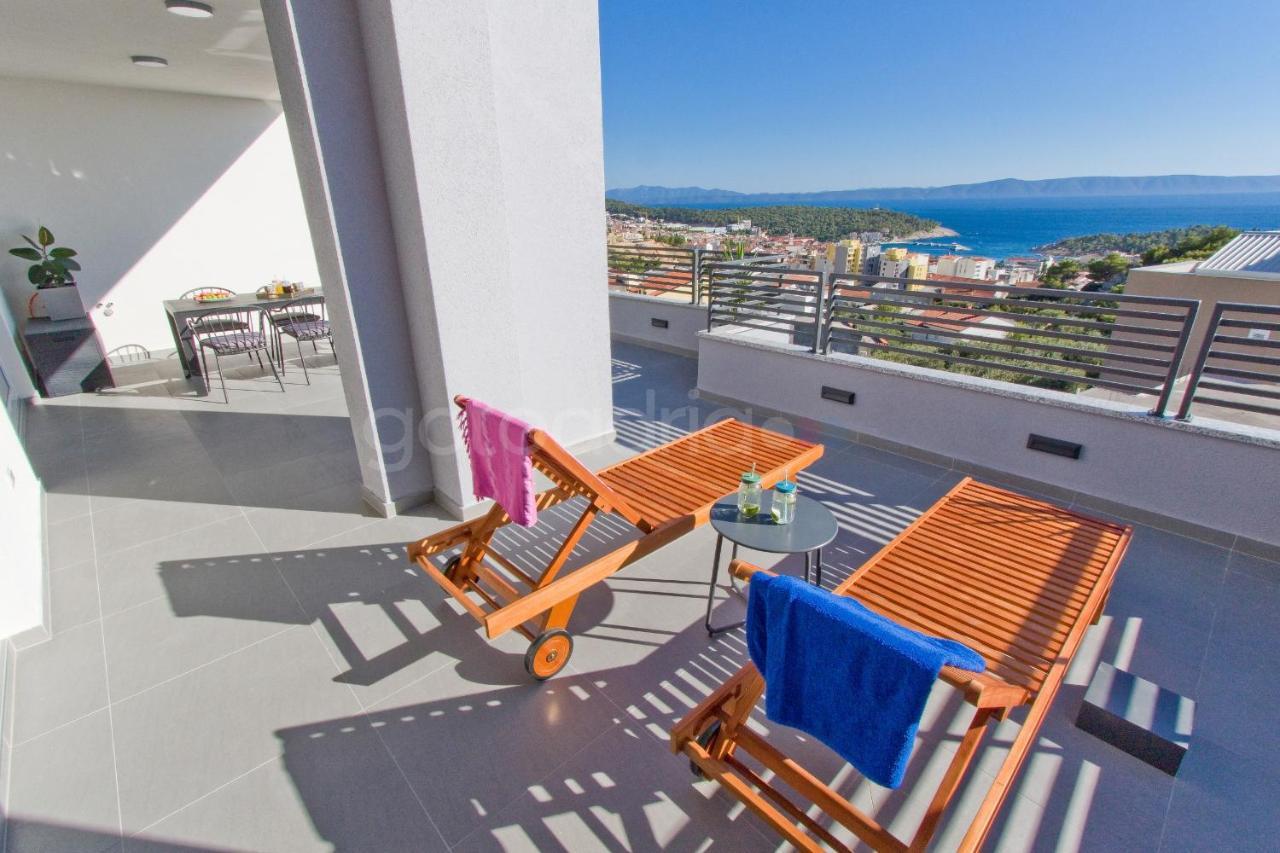 Lägenhet Penthouse With Panoramic View Ally Makarska