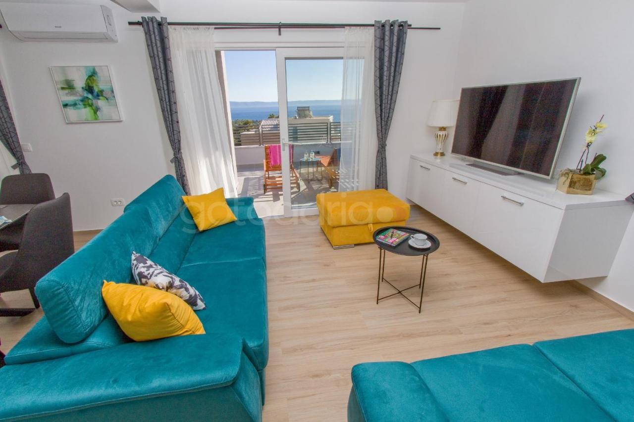Lägenhet Penthouse With Panoramic View Ally Makarska